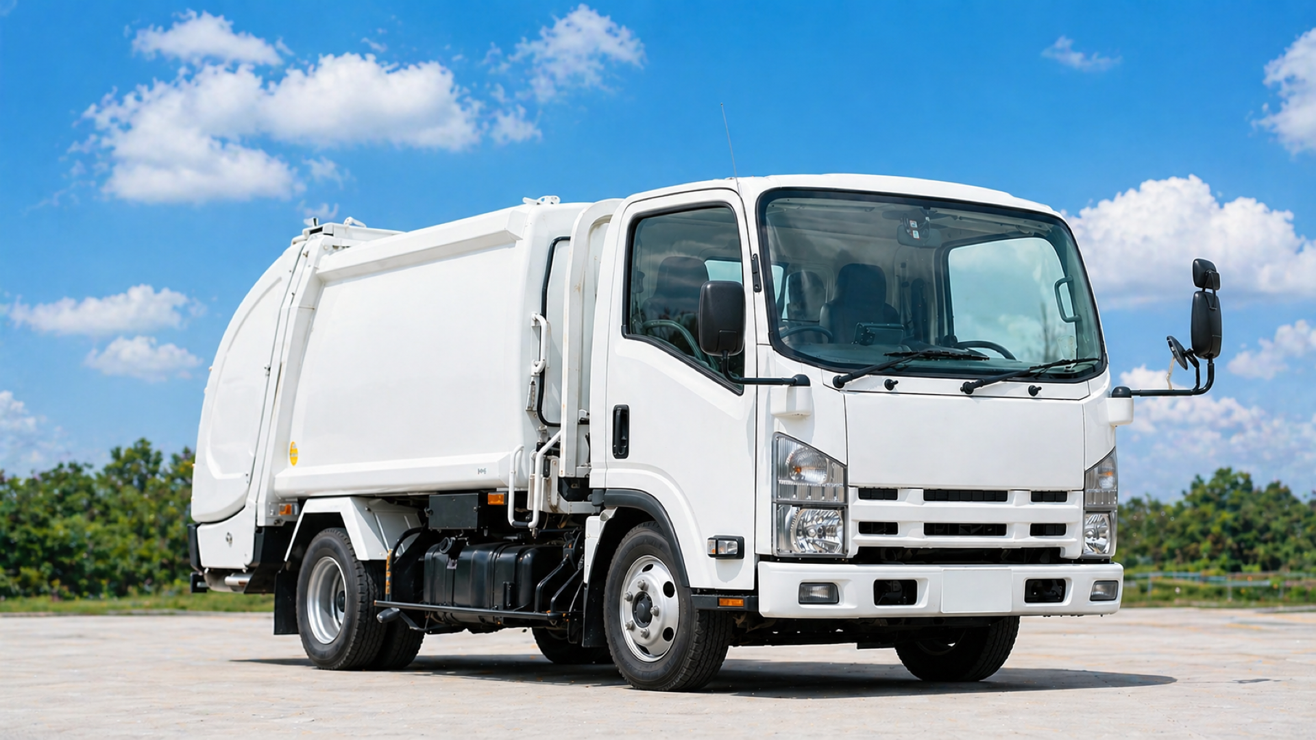 日東サービスの収集車両